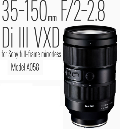 Tamron 35-150mm F/2-2.8 Di III VXD Sony FE, Mới 100%