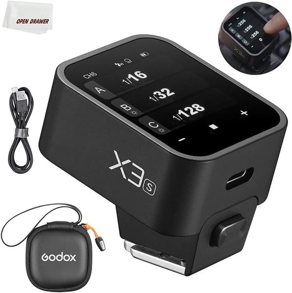 Trigger Godox X3 Touchscreen TTL Wireless For Sony, Mới 100% (Chính Hãng)