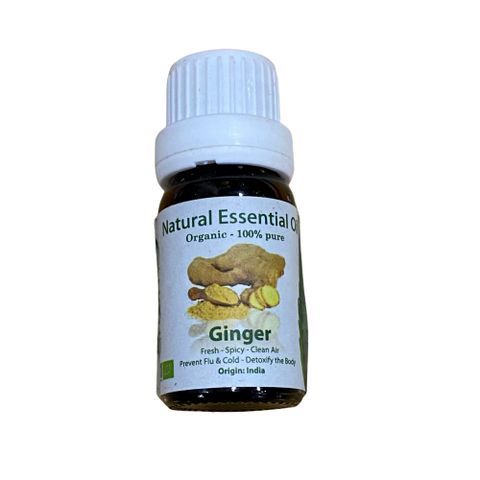 Tinh Dầu Thiên Nhiên Gừng - Ginger Essential Oil - tinh dầu xông nhà, tinh dầu thơm nhà