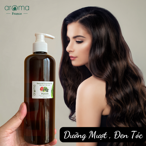 Dầu dưỡng chống rụng tóc, kích thích mọc tóc, chống bạc tóc Vỏ bưởi  Pomelo Hair Oil 500ml dành cho Salon tóc cao cấp