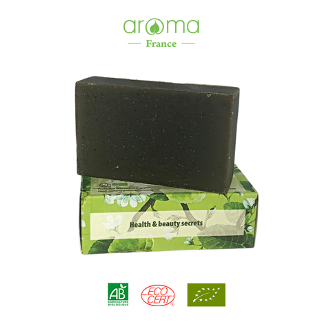 Xà phòng handmade Nhàu Hồng phong lữ & Dừa - Noni & Coconut Handcrafted Soap -  Xà phòng thiên nhiên Aroma - Xà phòng thủ công Nhàu Hồng phong lữ & Dừa