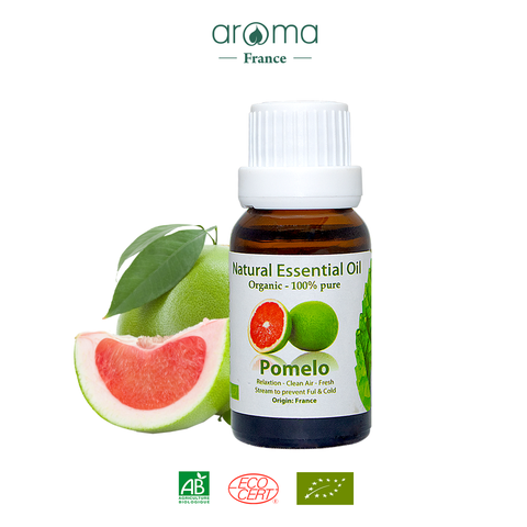 Tinh Dầu Thiên Nhiên Vỏ Bưởi Hồng- Pomelo Essential Oil - tinh dầu xông nhà, tinh dầu thơm nhà