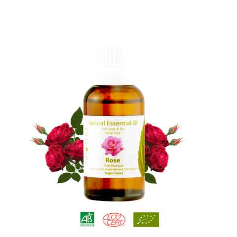 Tinh dầu massage mặt Hoa hồng dưỡng ẩm - Rose Facial Oil - Dầu dưỡng da mặt - Dầu chống nhăn - Dầu sáng da