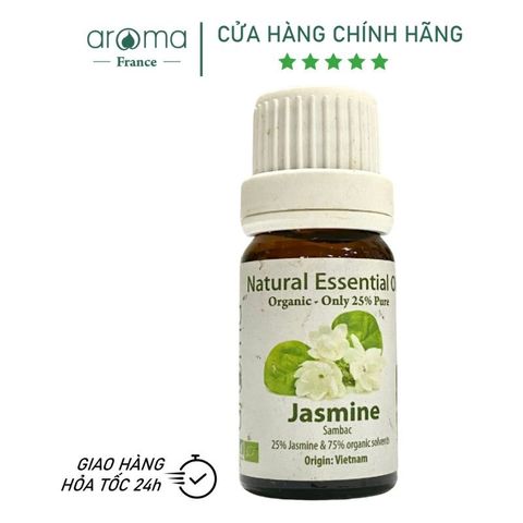 Tinh Dầu Thiên Nhiên Lài 25/75 - Jasmine Essential Oil - tinh dầu xông nhà, tinh dầu thơm nhà