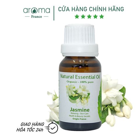 Tinh Dầu Thiên Nhiên Hoa Lài Cao Cấp - Jasmine Essential Oil - Lài Sambac - tinh dầu xông nhà, tinh dầu thơm nhà