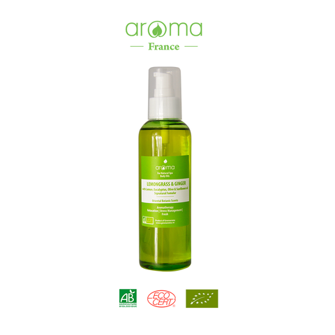 Tinh dầu massage body Sả chanh & Gừng - Lemongrass & Ginger Body Oil 100ml