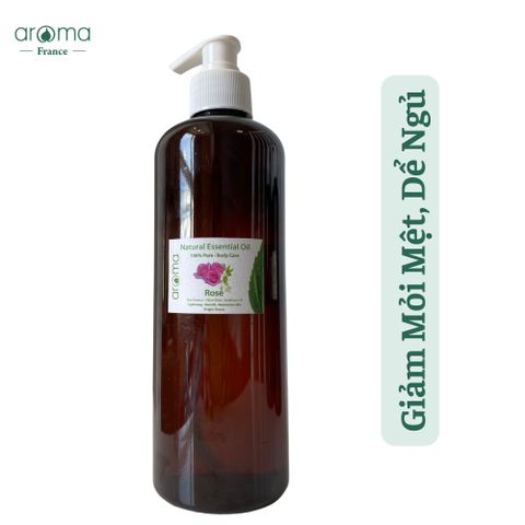Dầu massage spa cao cấp Hoa Hồng - 500ml - Rose Body Oil