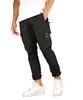 Black Nylon Cargo Pants