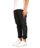 Black Nylon Cargo Pants