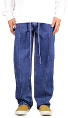 M.Blue Pleated Jean