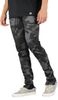 Black Camo Zipper Pant