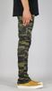 Olive Camo Zipper Pant