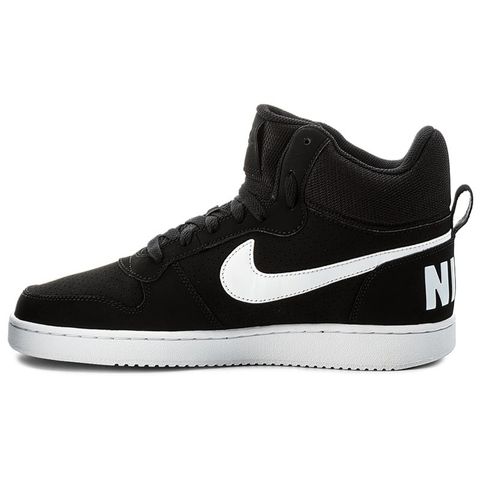 Nike Court Borough Mid 838938-010 Chính Hãng - Qua Sử Dụng - Độ Mới Cao