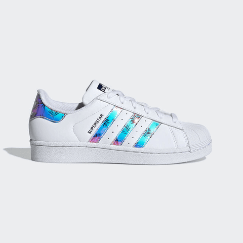 Adidas Superstar 789002 White Metallic Stripes ART F99725 Chính Hãng - Qua Sử Dụng - Độ Mới Cao