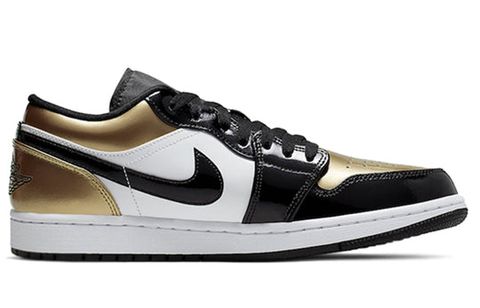 Jordan 1 Low Gold Toe CQ9447-700 Chính Hãng - Qua Sử Dụng - Độ Mới Cao