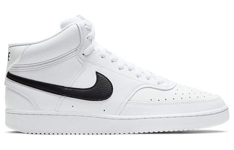 Nike Court Vision Mid White Black CD5466-101 Chính Hãng - Qua Sử Dụng - Độ Mới Cao