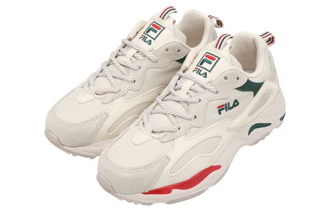 Fila Tracer Series Retro Shoe Gray Green Red Version Unisex 1RM01153-926 Chính Hãng - Qua Sử Dụng - Độ Mới Cao