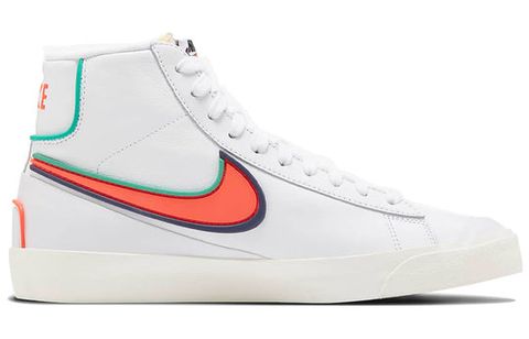 Nike Blazer Mid 77 Infinite ‘White Blue Void Crimson DA7233-102 Chính Hãng - Qua Sử Dụng - Độ Mới Cao