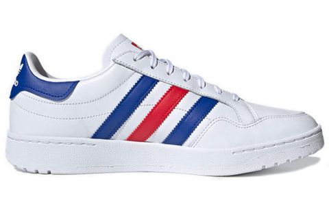 Adidas Team Court 'White Royal Scarlet' ART FW5068 Chính Hãng - Qua Sử Dụng - Độ Mới Cao