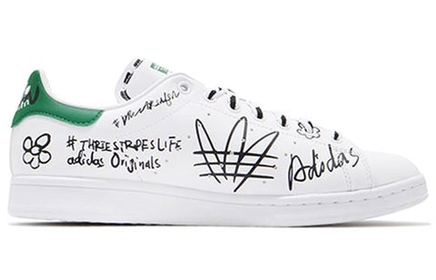 Adidas Stan Smith Hand-draw ART GV9800 Chính Hãng - Qua Sử Dụng - Độ Mới Cao