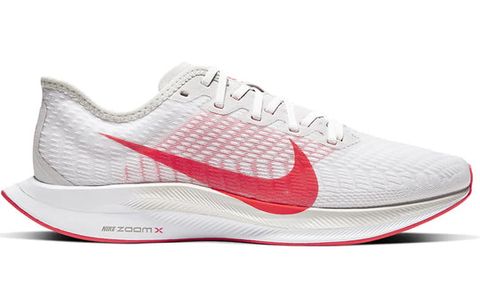 Nike Zoom Pegasus Turbo 2 Platinum Tint Laser Crimson AT2863-008 Chính Hãng - Qua Sử Dụng - Độ Mới Cao