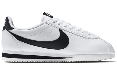 (WMNS) Nike Classic Cortez Leather 'White Black' 807471-101 Chính Hãng - Qua Sử Dụng - Độ Mới Cao