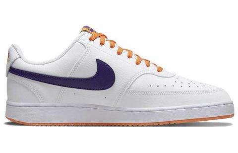 Nike Court Vision Low White Light Curry Electric Purple DM1187-103 Chính Hãng - Qua Sử Dụng - Độ Mới Cao