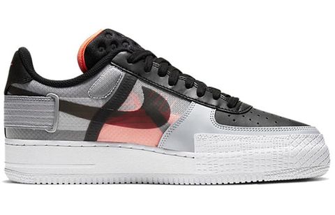 Nike Air Force 1 Type Black Hyper Crimson CQ2344-001 Chính Hãng - Qua Sử Dụng - Độ Mới Cao