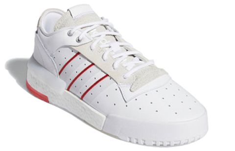(WMNS) Adidas Originals Rivalry Rm Low 'White Red' ART EF6437 Chính Hãng - Qua Sử Dụng - Độ Mới Cao