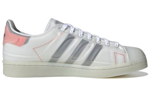 Adidas Superstar Futureshell 'White Semi Solar Red' ART FX5553 Chính Hãng - Qua Sử Dụng - Độ Mới Cao