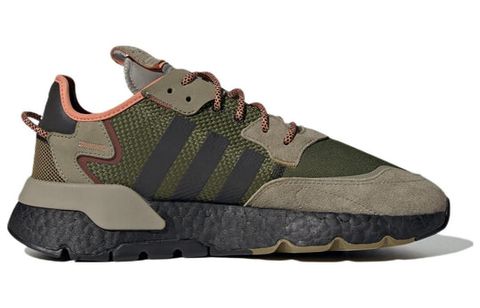 Adidas Originals Nite Jogger 'Brown Dark Green' ART GY0018 Chính Hãng - Qua Sử Dụng - Độ Mới Cao