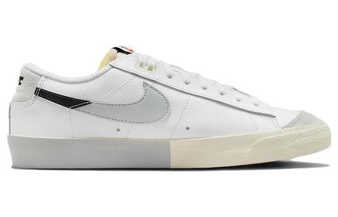 Nike Blazer Low 77 'Summit White Black Light Silver' DZ2544-100 Chính Hãng - Qua Sử Dụng - Độ Mới Cao