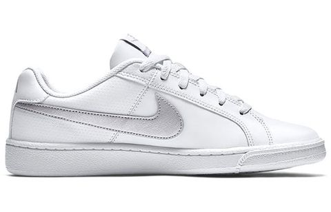 Nike Court Royale White Metallic Silver 749867-100 Chính Hãng - Qua Sử Dụng - Độ Mới Cao