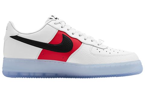 Nike Air Force 1 Low White Red Black (Icy Soles) CT2295-110 Chính Hãng - Qua Sử Dụng - Độ Mới Cao