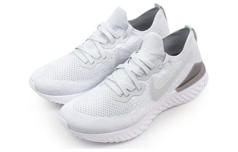 Nike Epic React Flyknit 2 'Pure Platinum' BQ8928-004 Chính Hãng - Qua Sử Dụng - Độ Mới Cao