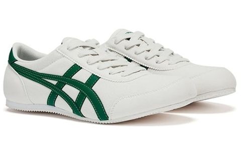 Onitsuka Tiger Unisex Track Trainer White/Green 1183B476 Chính Hãng - Qua Sử Dụng - Độ Mới Cao