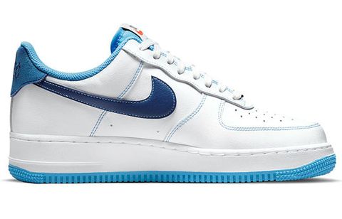 Nike Air Force 1 Low First Use White University Blue DA8478-100 Chính Hãng - Qua Sử Dụng - Độ Mới Cao