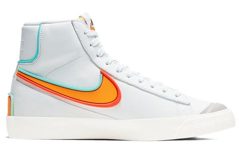 Nike Blazer Mid 77 Infinite White Kumquat DC1746-100 Chính Hãng - Qua Sử Dụng - Độ Mới Cao