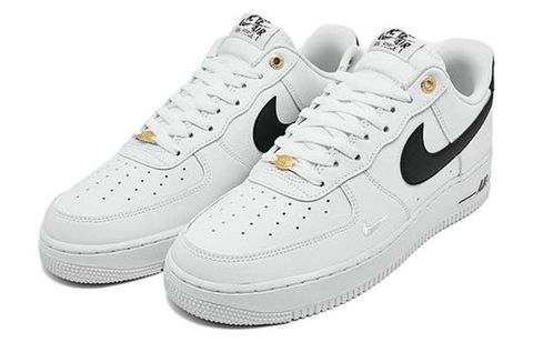 Nike Air Force 1 Low '07 LV8 40th Anniversary White Black DQ7658-100 Chính Hãng - Qua Sử Dụng - Độ Mới Cao