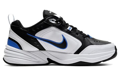 Nike Air Monarch IV Black White Royal Blue 415445-002 Chính Hãng - Qua Sử Dụng - Độ Mới Cao