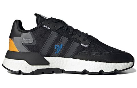 Adidas Originals Nite Jogger 'Black Grey Orange Green' ART GX2184 Chính Hãng - Qua Sử Dụng - Độ Mới Cao