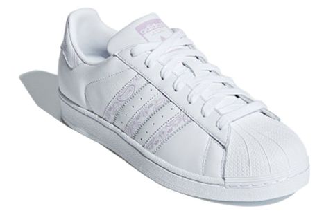 Adidas Superstar 'Paisley - White Purple Glow' ART BD7429 Chính Hãng - Qua Sử Dụng - Độ Mới Cao