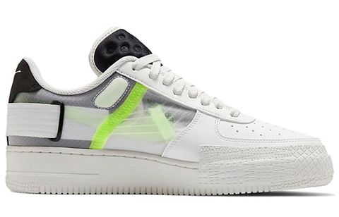 Nike Air Force 1 Low Type White Barely Volt CK6923-100 Chính Hãng - Qua Sử Dụng - Độ Mới Cao