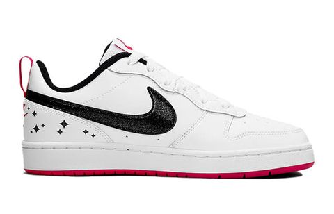 Nike Court Borough 2 SE White Very Berry DM0110-100 Chính Hãng - Qua Sử Dụng - Độ Mới Cao