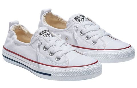 (WMNS) Converse Chuck Taylor All Star Shoreline Ox 'White' 537084F Chính Hãng - Qua Sử Dụng - Độ Mới Cao