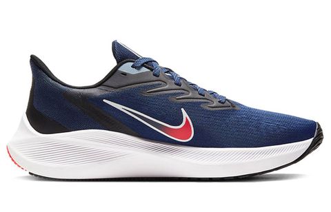 Nike Zoom Winflo 7 'Midnight Navy Crimson' CJ0291-400 Chính Hãng - Qua Sử Dụng - Độ Mới Cao