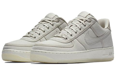 Nike Air Force 1 Low Canvas Light Bone AH1067-003 Chính Hãng - Qua Sử Dụng - Độ Mới Cao