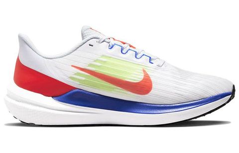 Nike Air Winflo 9 Bright Crimson Racer Blue DX3355-100 Chính Hãng - Qua Sử Dụng - Độ Mới Cao