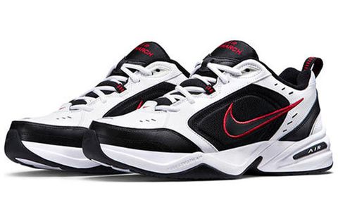 Nike Air Monarch IV White Black 415445-101 Chính Hãng - Qua Sử Dụng - Độ Mới Cao