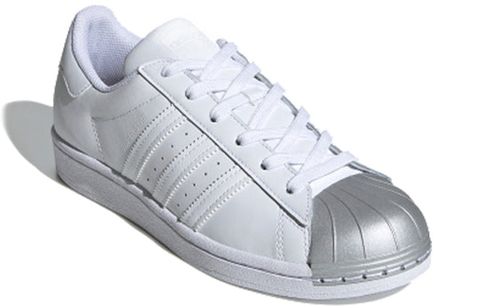 (WMNS) Adidas Originals Superstar 'White Silver' ART FX4747 Chính Hãng - Qua Sử Dụng - Độ Mới Cao